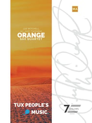 Orange for Saxophone Quartet cover Thumbnail